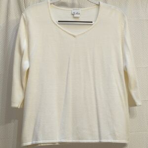 Ci Sono Acrylic Sweater Top
